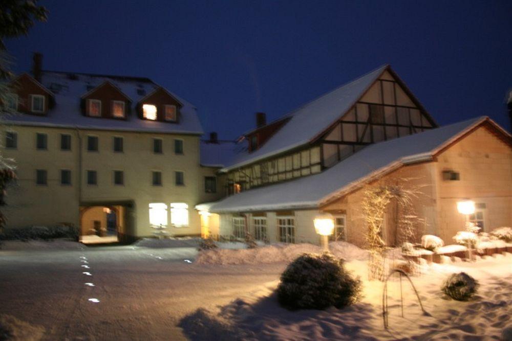 Landhotel Gross Schneer Hof Friedland  ภายนอก รูปภาพ
